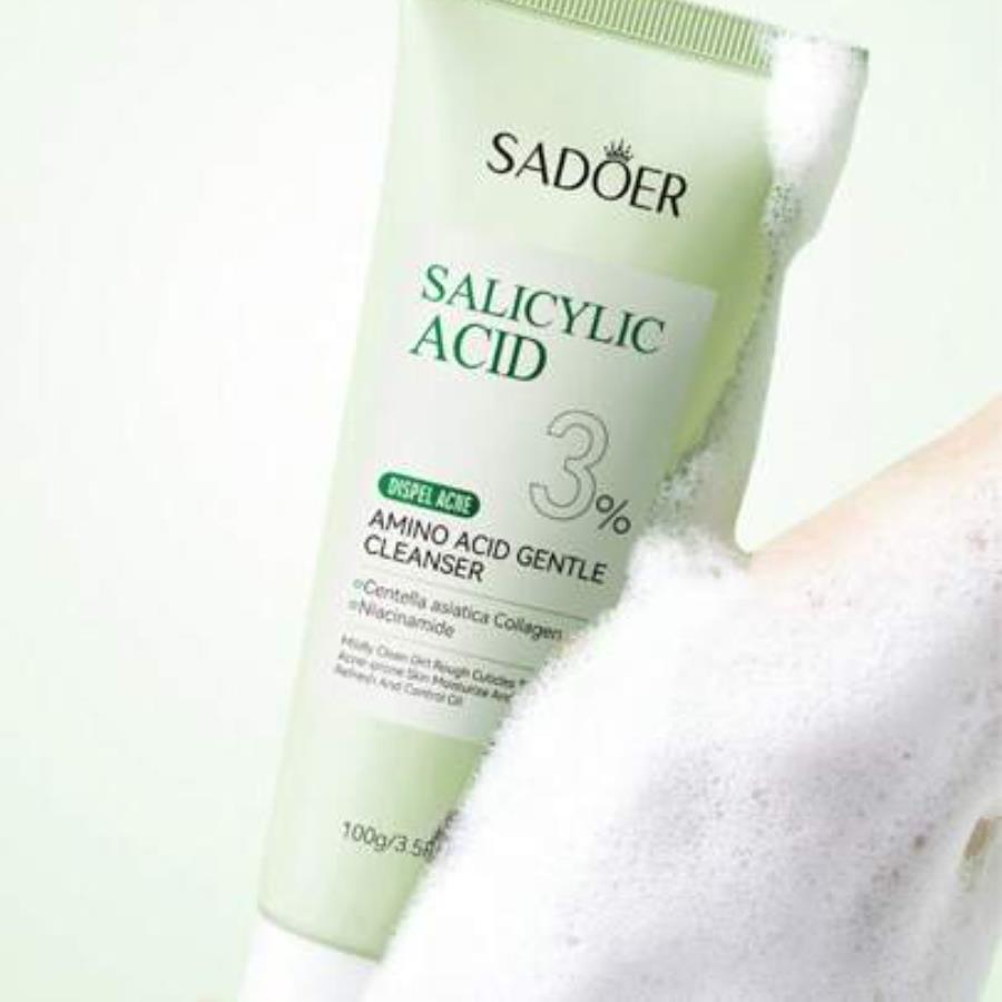 SADOER Salicylic Acid Facial Cleanser – Limpiador Facial Anti-Imperfecciones